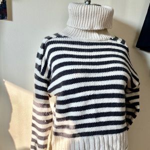 Zara Thick Knit Turtle Neck